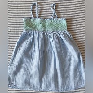 Gap Crinkle Gauze Smocked Dress